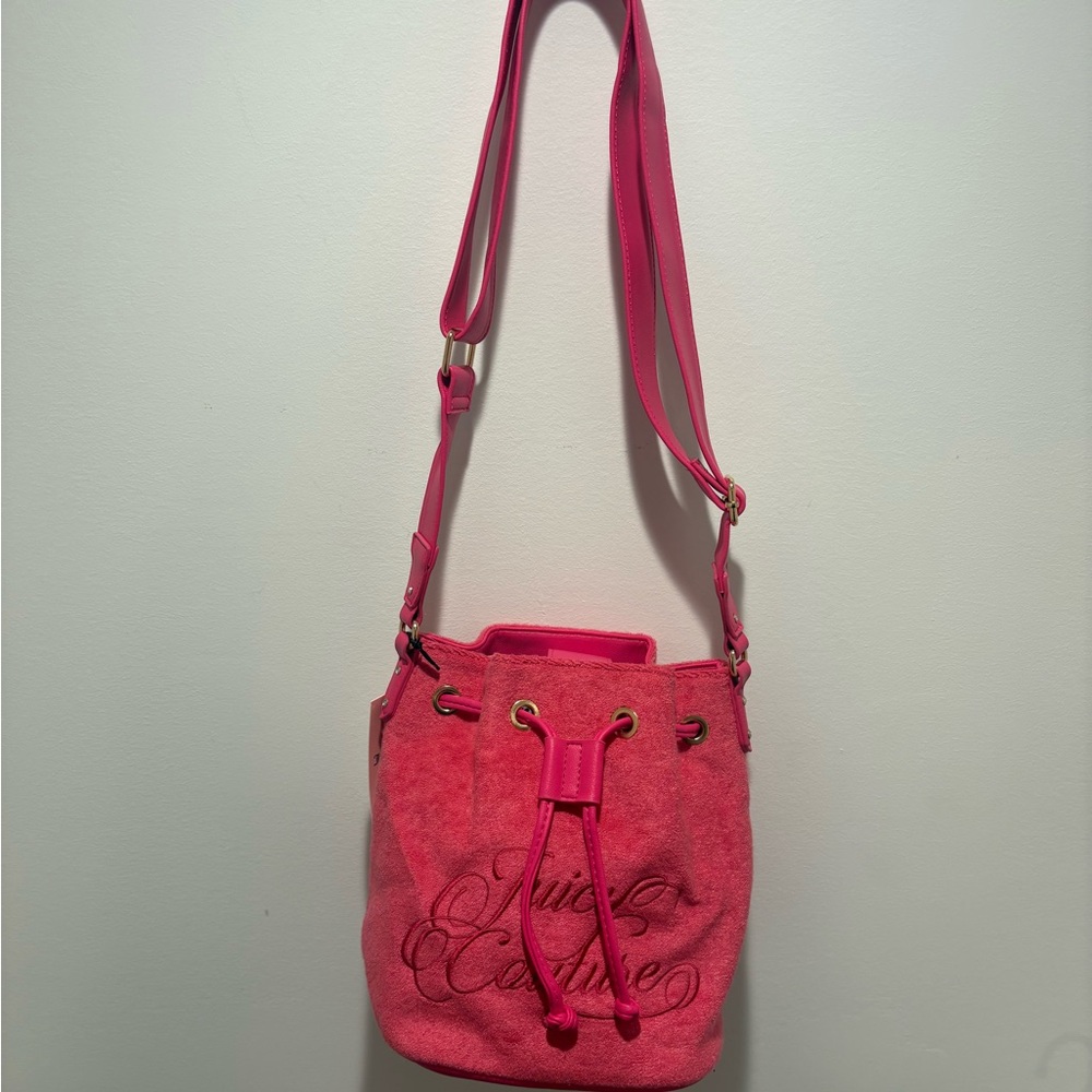 Juicy Couture Beach Crossbody Bucket Bag
